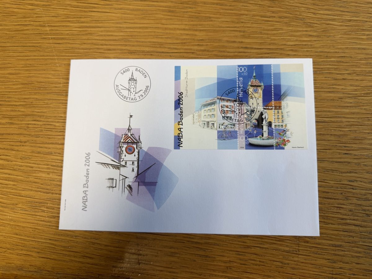 Alle Briefmarken: 5 FDCs mit Blöcken Schweiz  – Neu (gemäss Beschreibung) aus Murgenthal von Tina_4055 4