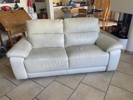 Poltronesofa  3er Leder Sofa