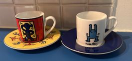 2 Espresso Tassen Keith Haring 