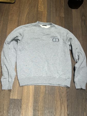 Dior Grey Cotton Sweatshirt - Size M