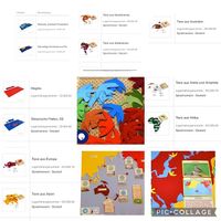 Montessori Lernmaterial, umfangreich, mehrheitlich neuwertig