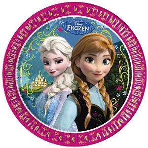 Disney Tutte le decorazioni: Frozen / Pappteller 23cm / 8Stk. – Nuovo e nell'imballaggio originale da Wetzikon ZH venduto da partyonlineshop