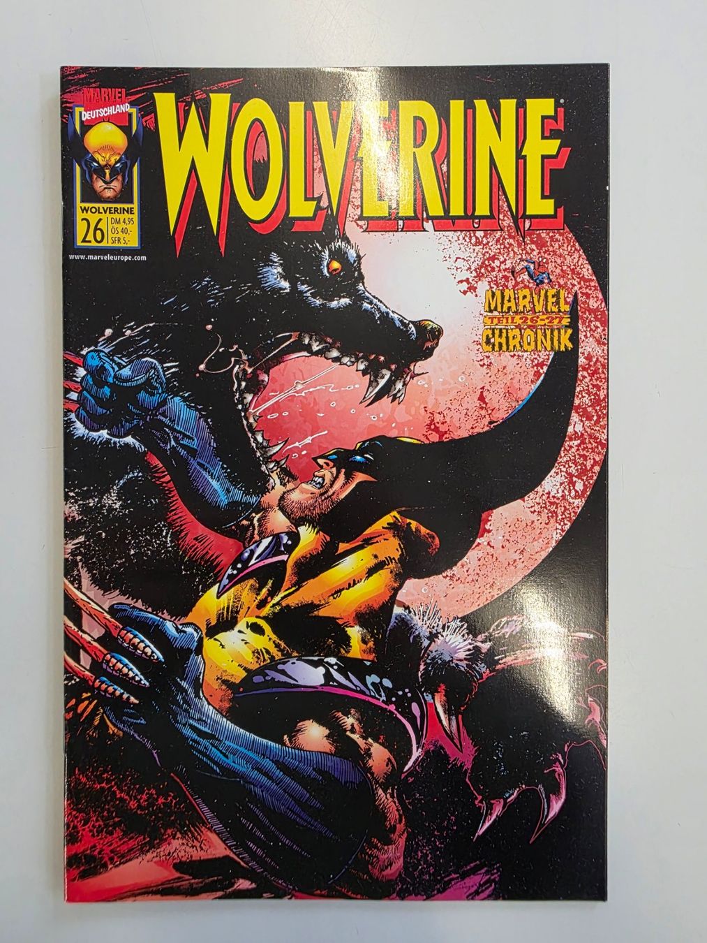 Fumetti: Wolverine, #26. Z0-1! – Usato da Winterthur venduto da Bratwurstbrater