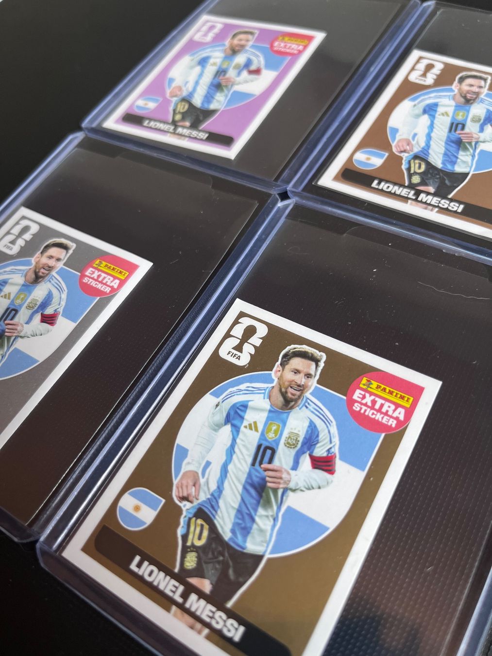 Panini Sammelbilder & Trading cards: Set Messi Purple / Bronze / Silver / Gold Panini 2026 – Neu (gemäss Beschreibung) aus Villeret von Ma_To 1