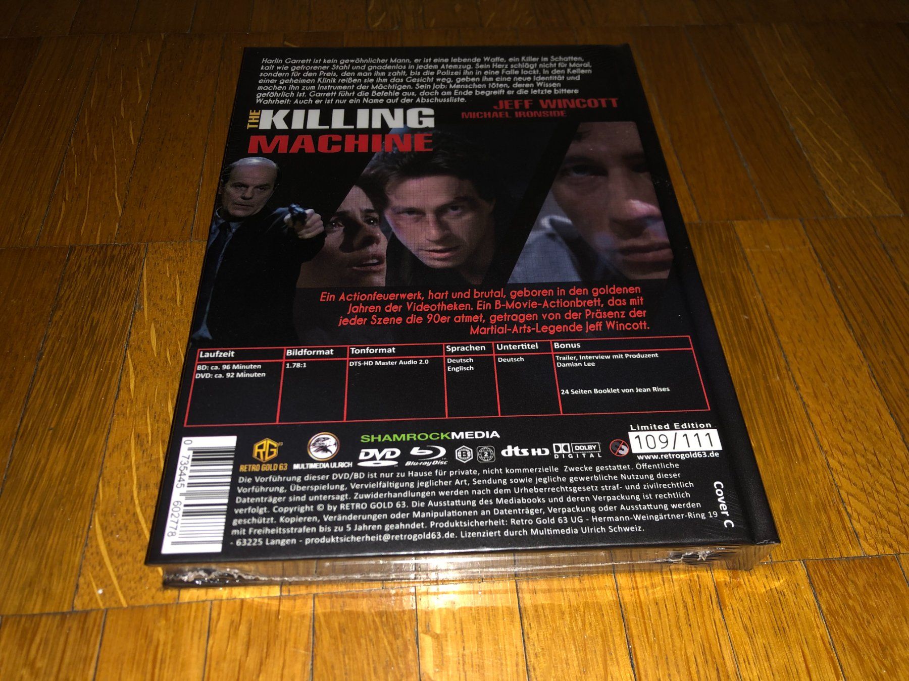 Alle DVDs: The Killing Machine - MEDIABOOK - C - UNCUT – Neu und originalverpackt aus Basel von havsok 1