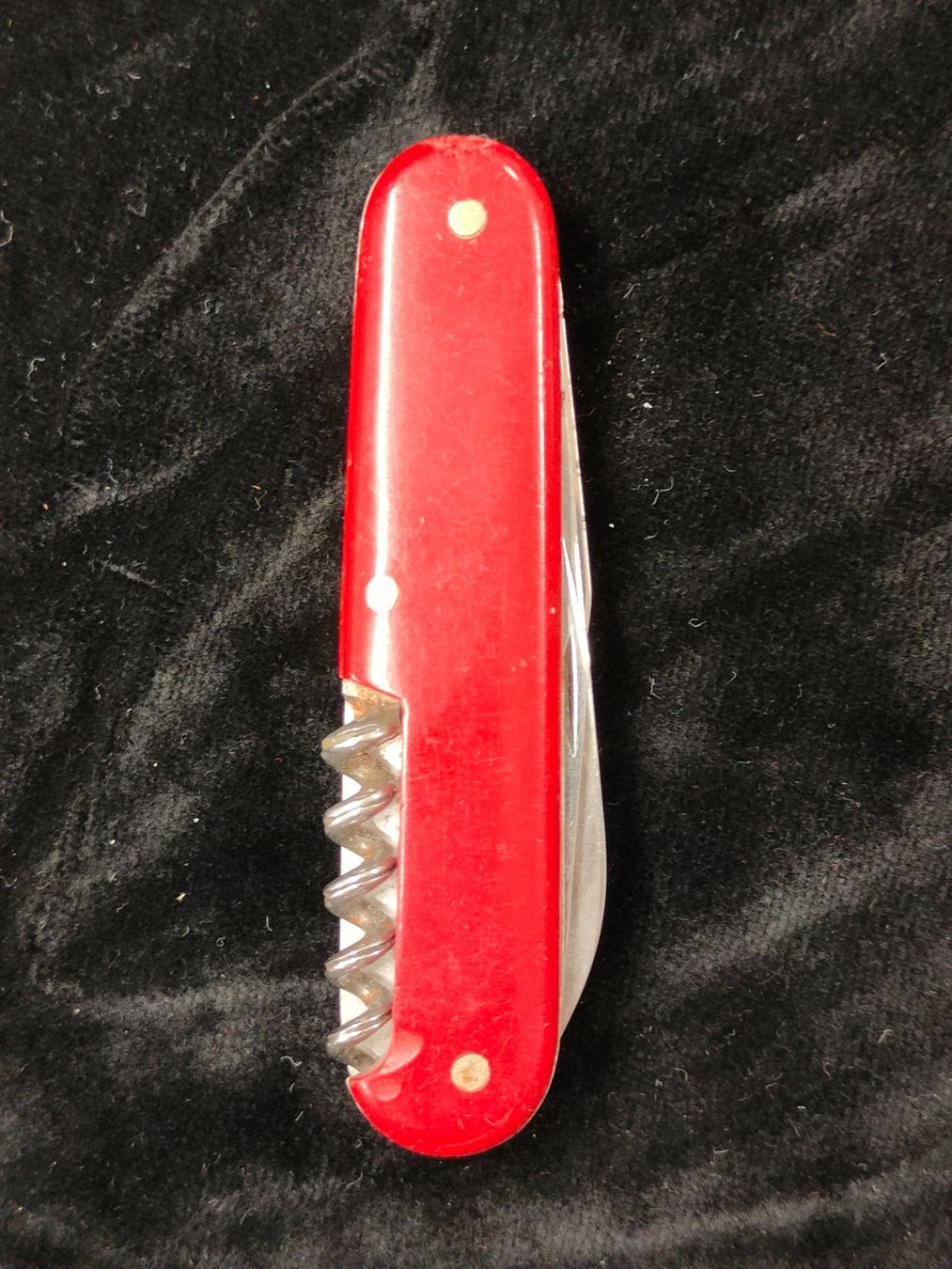 Victorinox Coltelli tascabile: Original Schweizer Offiziersmesser rot, VICTORINOX – Usato da Bauma venduto da SwissMilitaria 2