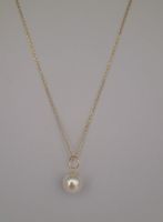 18 Karat Gelbgold Anhänger mit 45 cm Goldkette