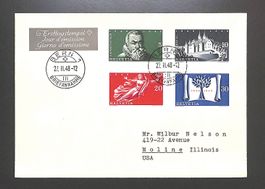 1948 FDC 100 Jahre Bundesstaat BERN SBK = 250.- - LUXUS