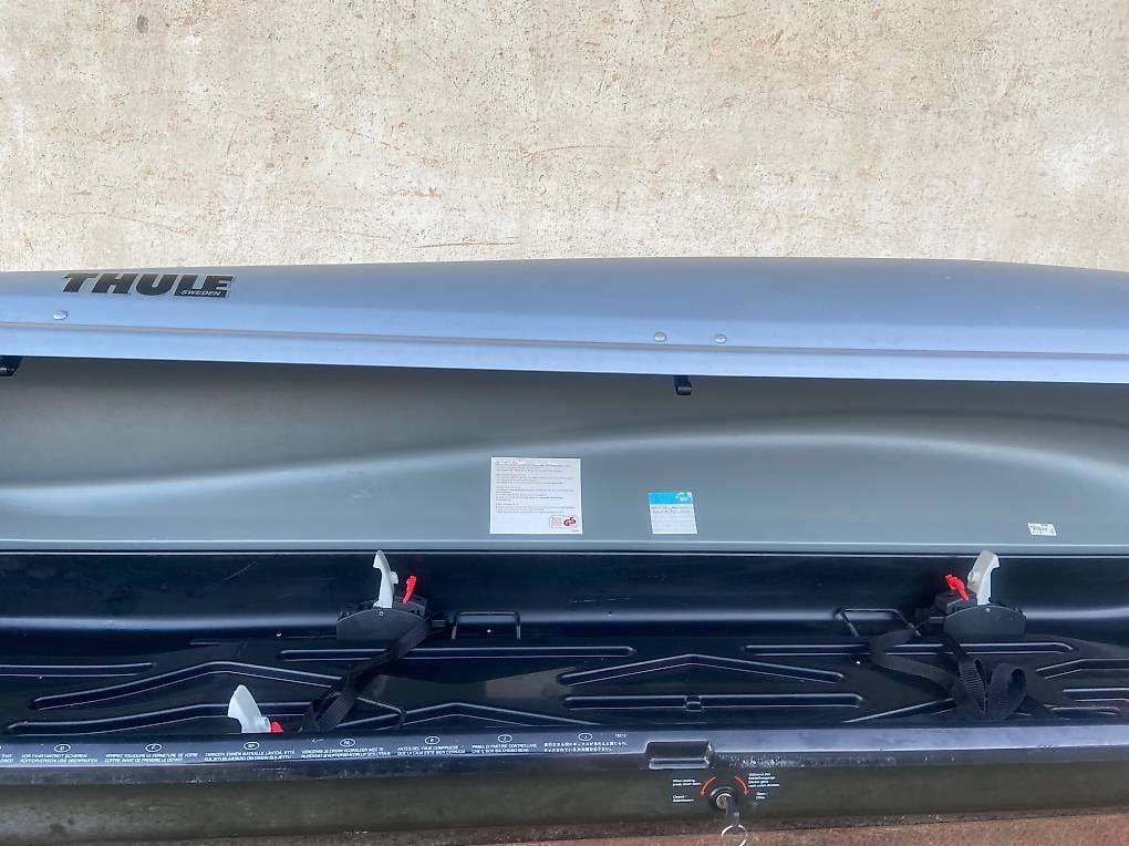 Box da tetto: Dachbox Thule 340 Liter mit oder ohne Dachträger – Usato da Leuzigen venduto da Doppelrad 4