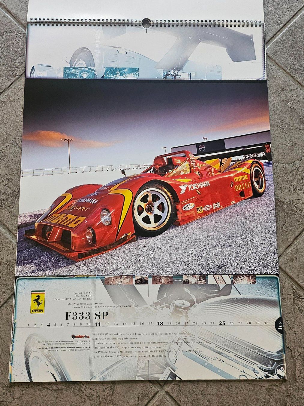 Ferrari Calendari: Raupp Ferrari Kalender 2006 – Usato da Kollbrunn venduto da equipe-bachofner.ch 2