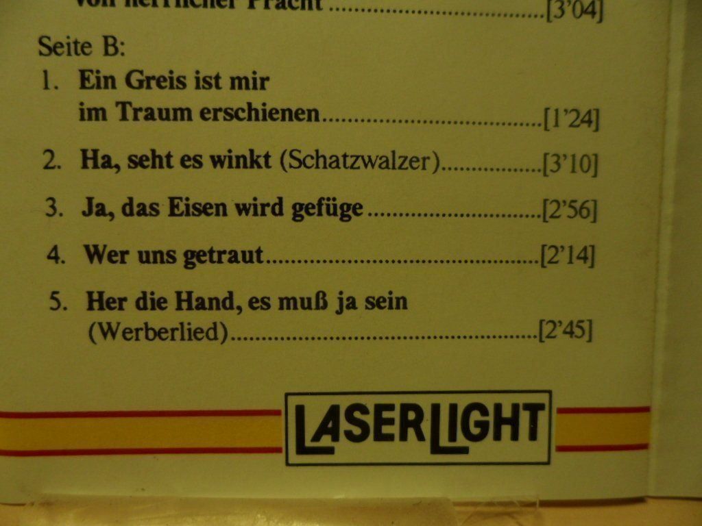 Musicassette: JOHANN STRAUSS  jun. DER ZIGEUNERBARON – Usato da Langnau i. E. venduto da gf2_29jt 3