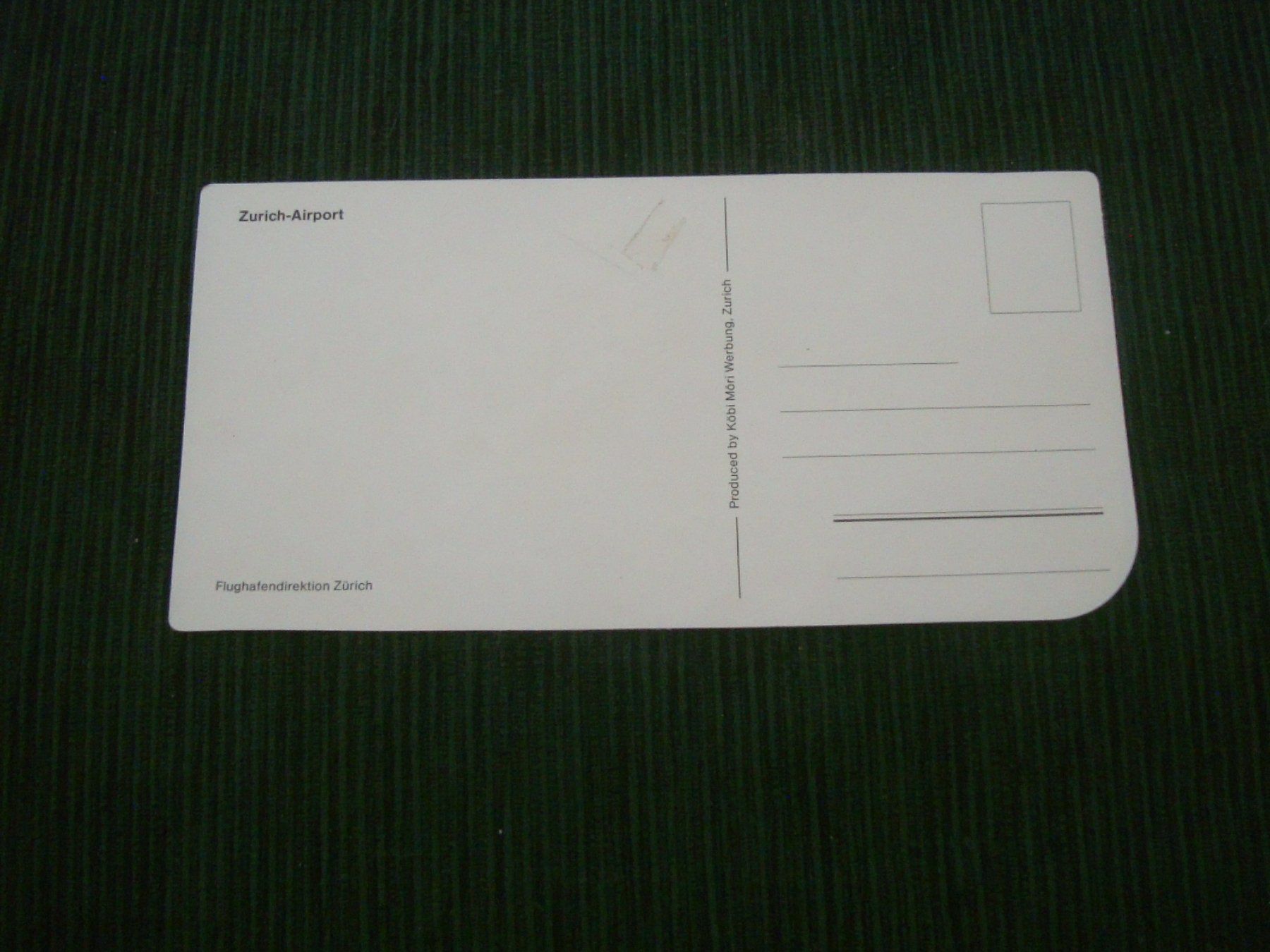Sticker: Kleber: Flughafen Zürich – Nuovo (secondo la descrizione) da Neuenegg venduto da flohcante 1