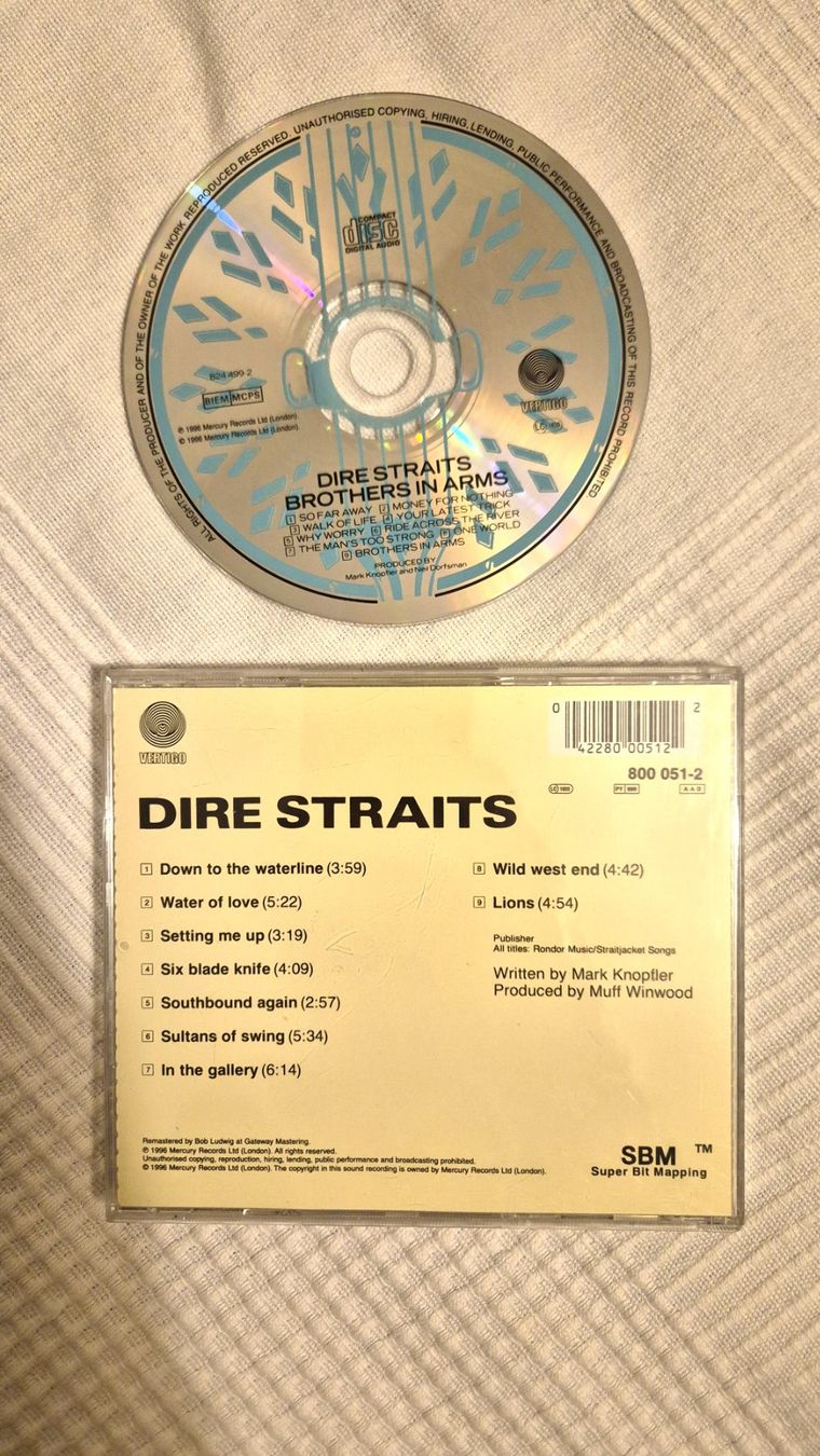 CDs: DIRE STRAITS - first – Gebraucht aus Therwil von Rubo26 1