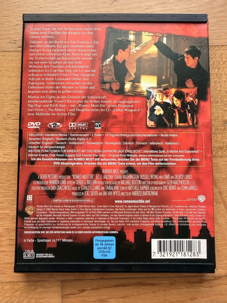 Tous les DVDs: Romeo Must Die - DVD – D'occasion à Kölliken par nerdorado 1
