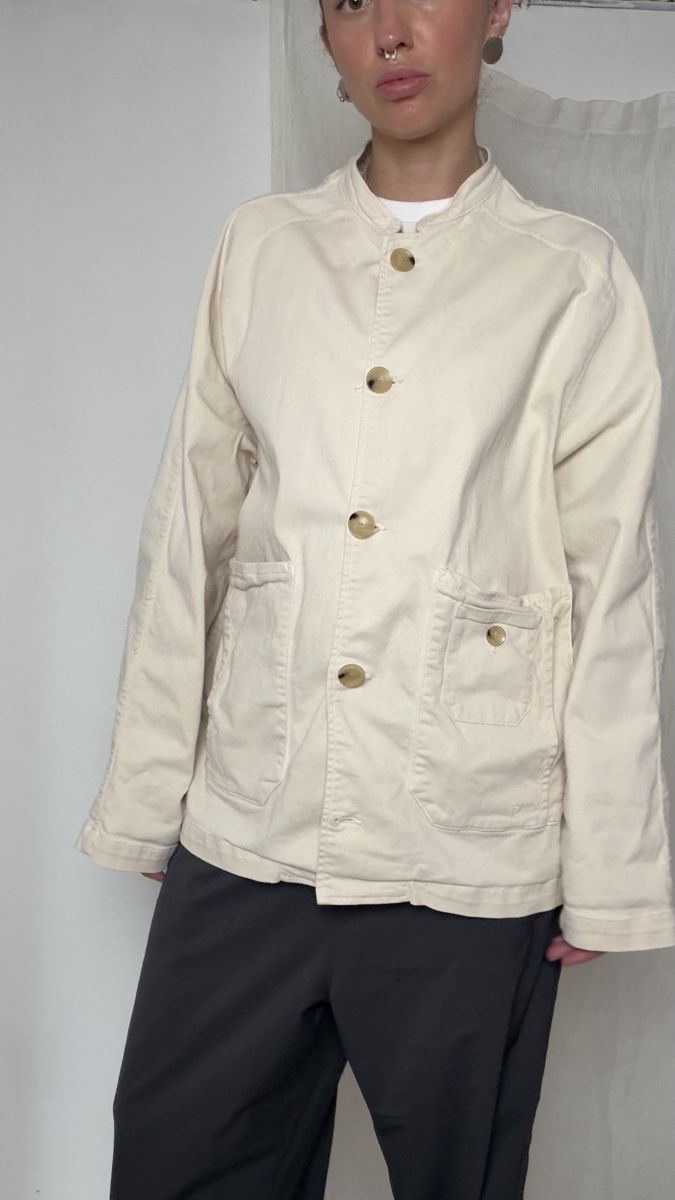 Giacche: Paloma Wool Jacket cream cotton blend size M – Usato da Knonau venduto da Grapesvintage 6