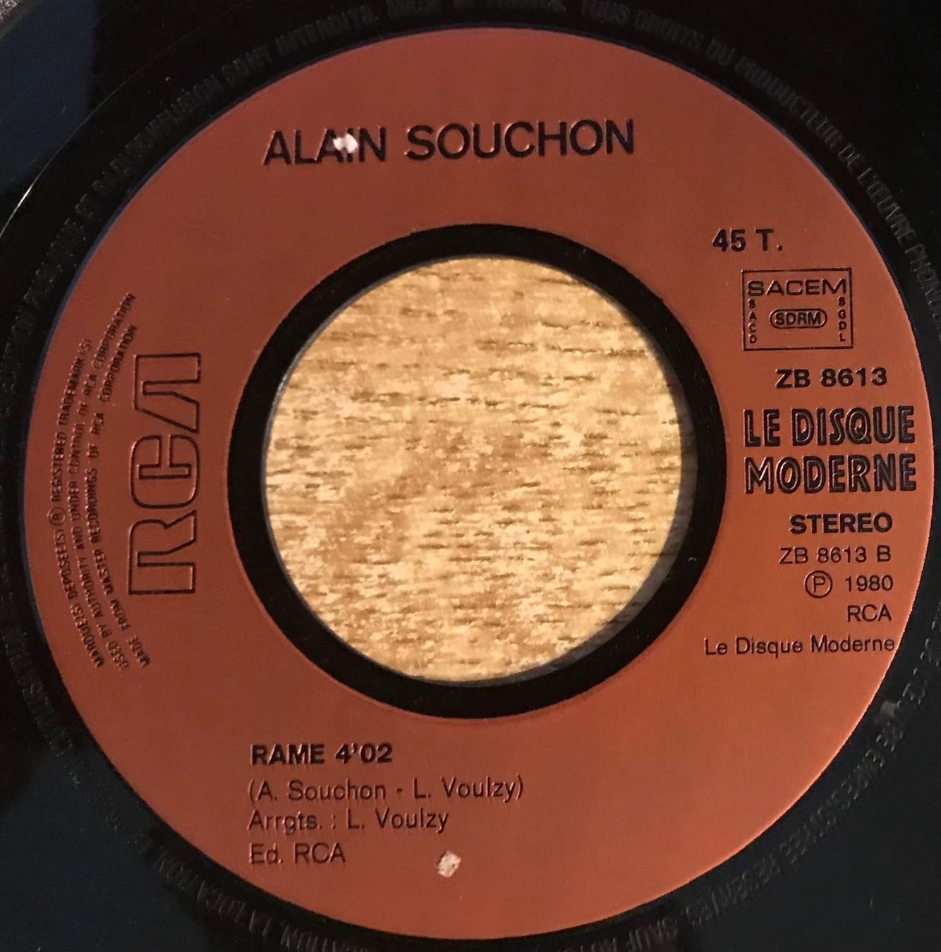 Dischi in vinile: ALAIN SOUCHON - ON S'AIME PAS – Usato da Bussigny venduto da vinyl-pas-cher 3