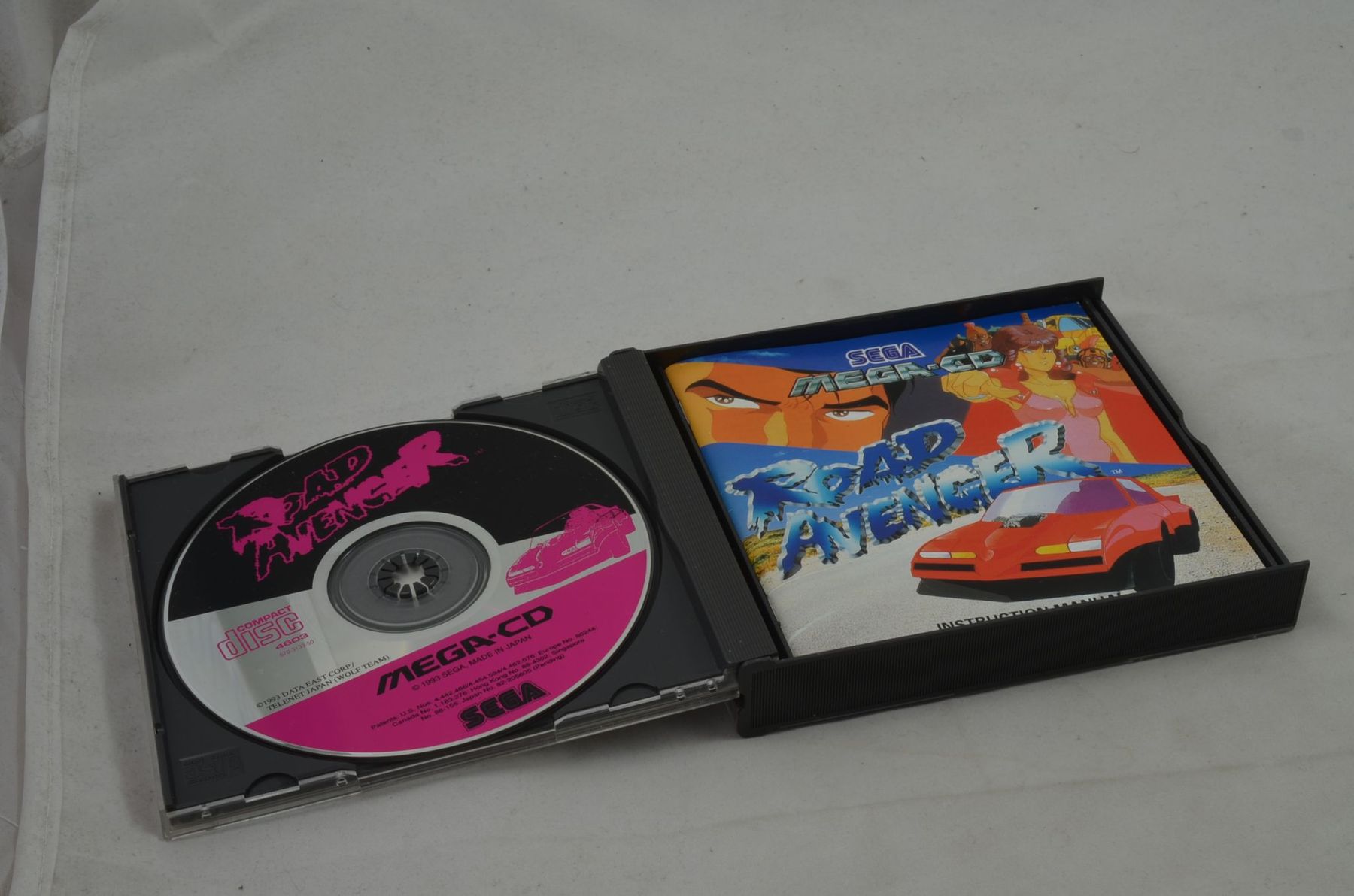 Giochi: Road Avenger Sega Mega CD Spiel CIB – Usato da Buchs AG venduto da SellAndBuyX 8