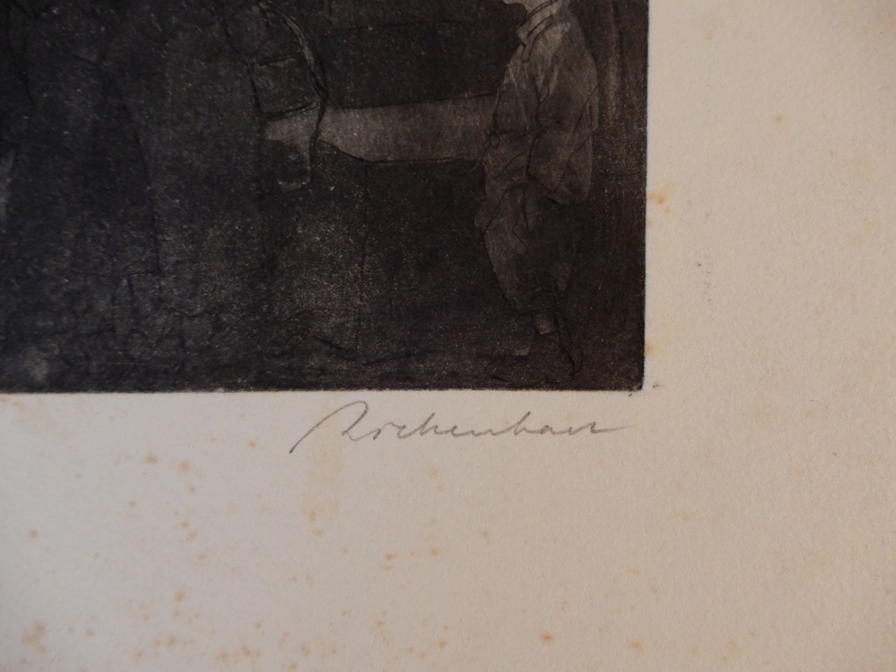 Grafiken & Lithographien: Rickenbach 3x Lithograp Sign. 1935 inter – Gebraucht aus Emmenbrücke von Kunstankaufverkauf9 3
