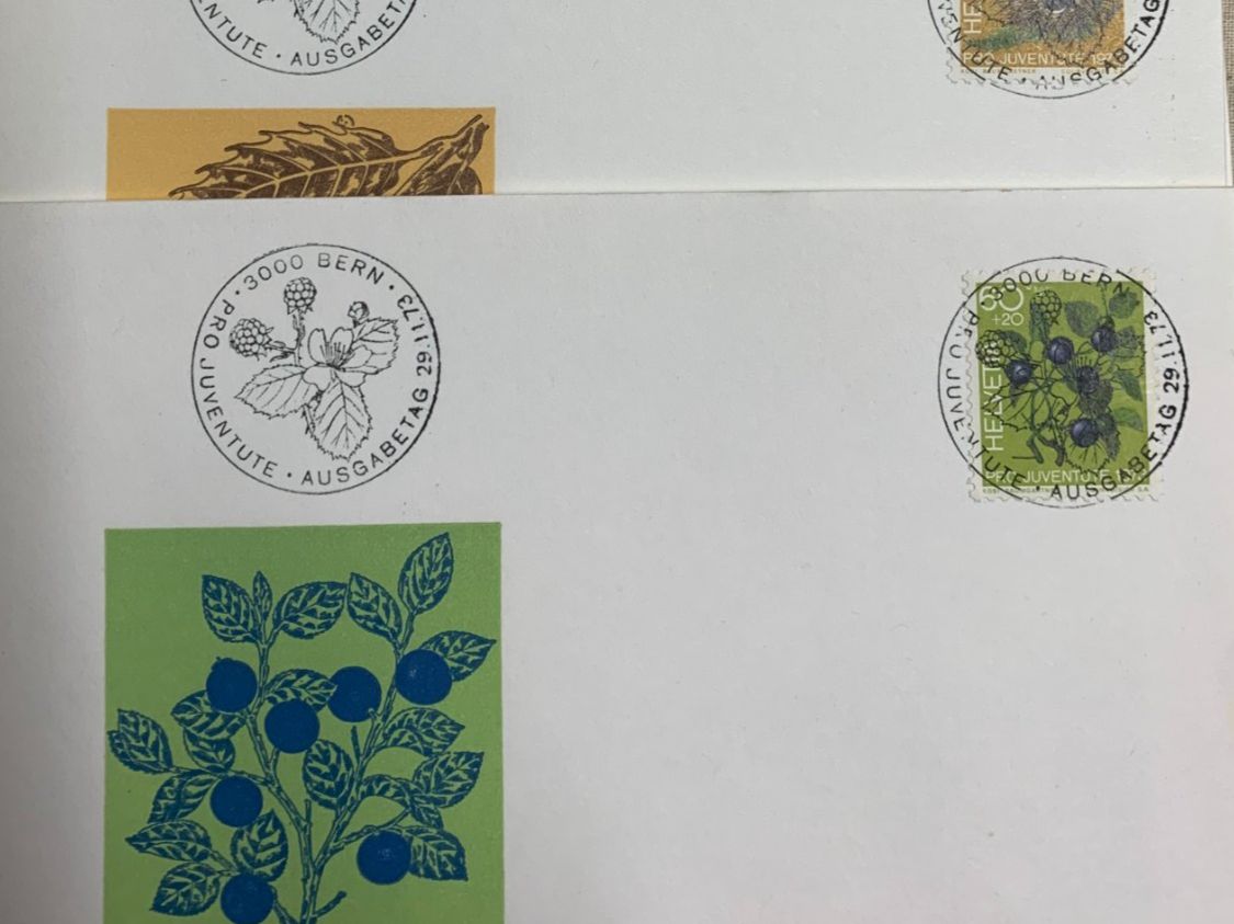 Alle Briefmarken: Pro Juventute 1973 - FDC – Gebraucht aus Sorengo von 74in 1