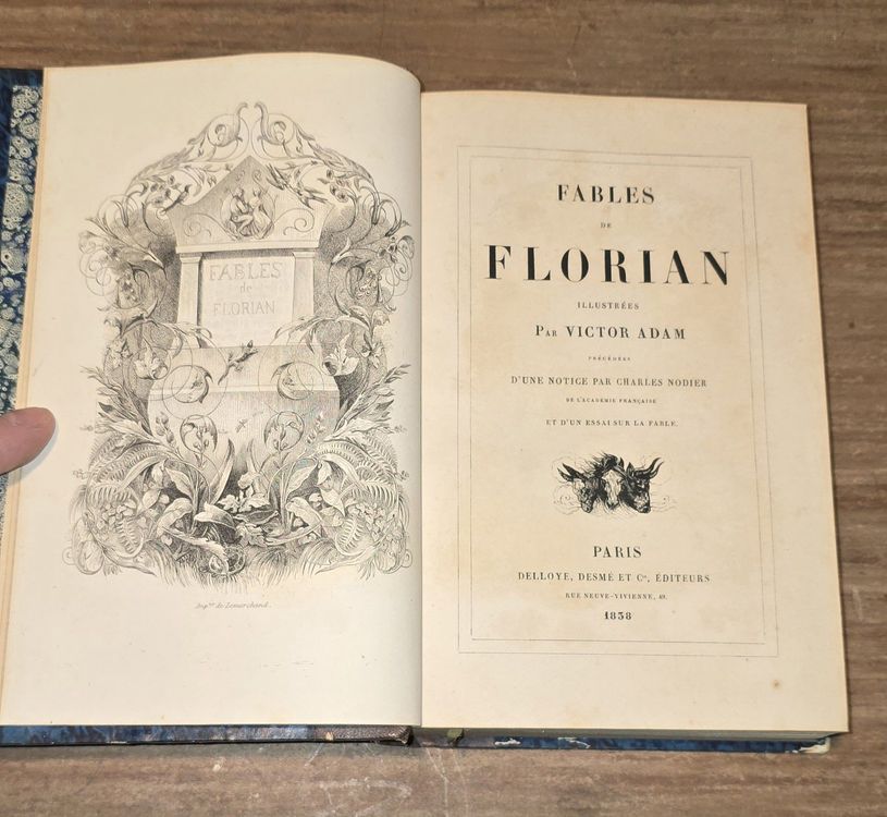 Les Fables De Florian Illustrées Par Félix Lacaille - Édition Théodore Lefèvre & E. Guérin (1900-1960)
