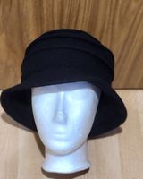 Chapeau femme noir en laine taille unique 