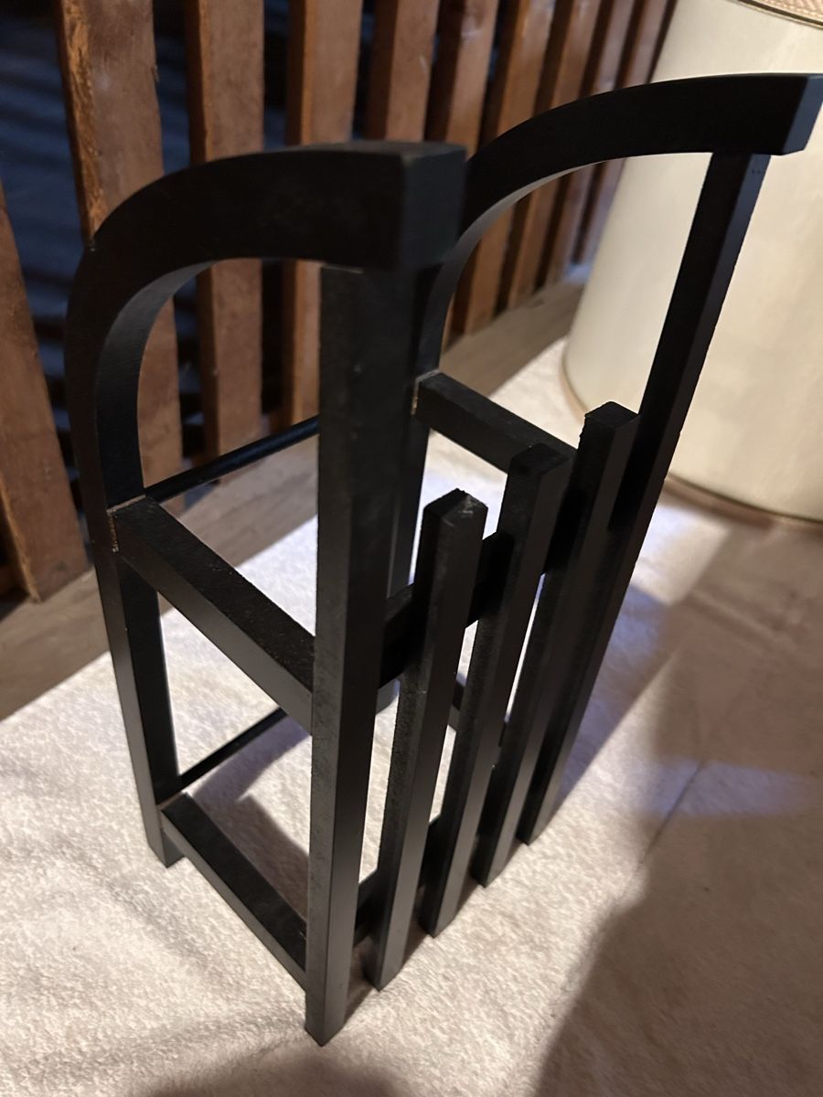 Tutte le decorazioni: Decorative Wooden Sledge Black Small – Usato da Biel/Bienne venduto da zit_v5yc