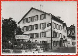 ZÜRICH Wirtschaft Zunft zu den Drei Stuben, Gartenwirtschaft