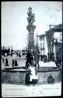BERN Der Kindlifresserbrunnen, Kinder - Rasierklingenstempel