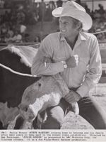 STEVE McQUEEN - VINTAGE 1972 "JUNIOR BONNER" ABC PICTURES