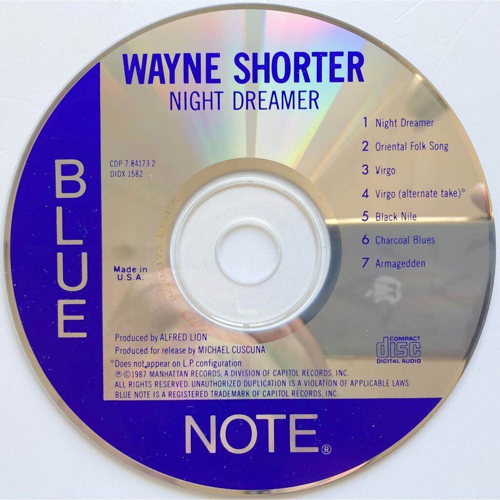 CD: WAYNE SHORTER - NIGHT DREAMER – Usato da Bottens venduto da hotter-than-hell 2