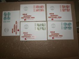 5 Briefe aus dem Markenheft  Gebraucht  siehe Bilder