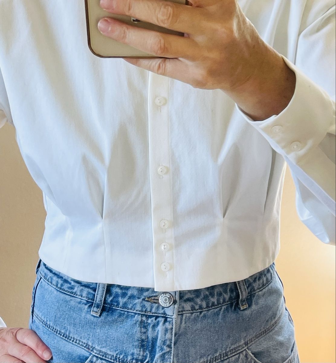 H&M Giacche: White Cropped Cotton jacket H&M – Usato da Oberwil b. Zug venduto da fis_2wtq 2