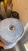 Stoffrolle hellblau Baumwolle Meterware neu