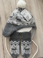 Bonnet et gants bébé taille 85/92