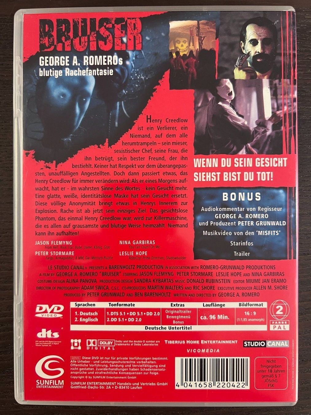 Alle DVDs: Bruiser – Gebraucht aus Zürich von FilmFreunde 1