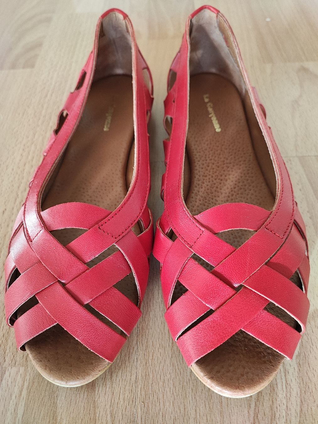 La Garçonne Scarpe da donna: La Garconne rote Lederschuhe, Gr. 42 – Nuovo (secondo la descrizione) da Winterthur venduto da CorinnesShoppingtour 2