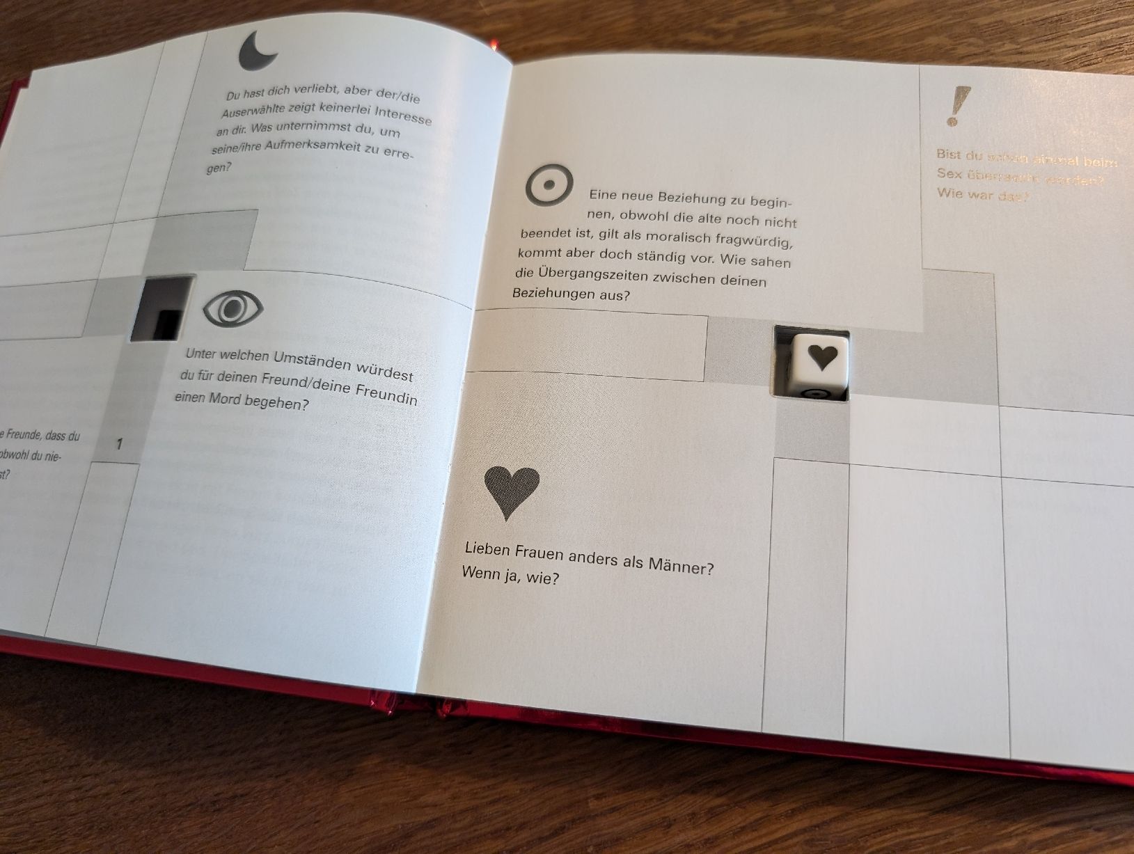 Libri: LET'S TALK ABOUT LOVE - Das Fragespiel – Usato da Bern venduto da Zorro333 1
