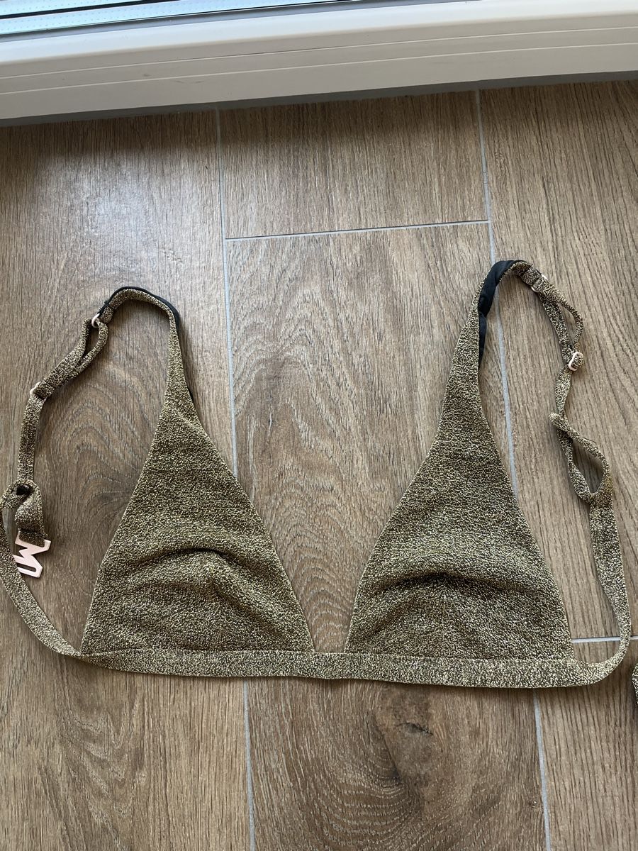 Costumi da bagno & Bikini: Maillot de bain Manebi pailleté doré, taille M – Nuovo (secondo la descrizione) da Hauterive NE venduto da Lipal 4