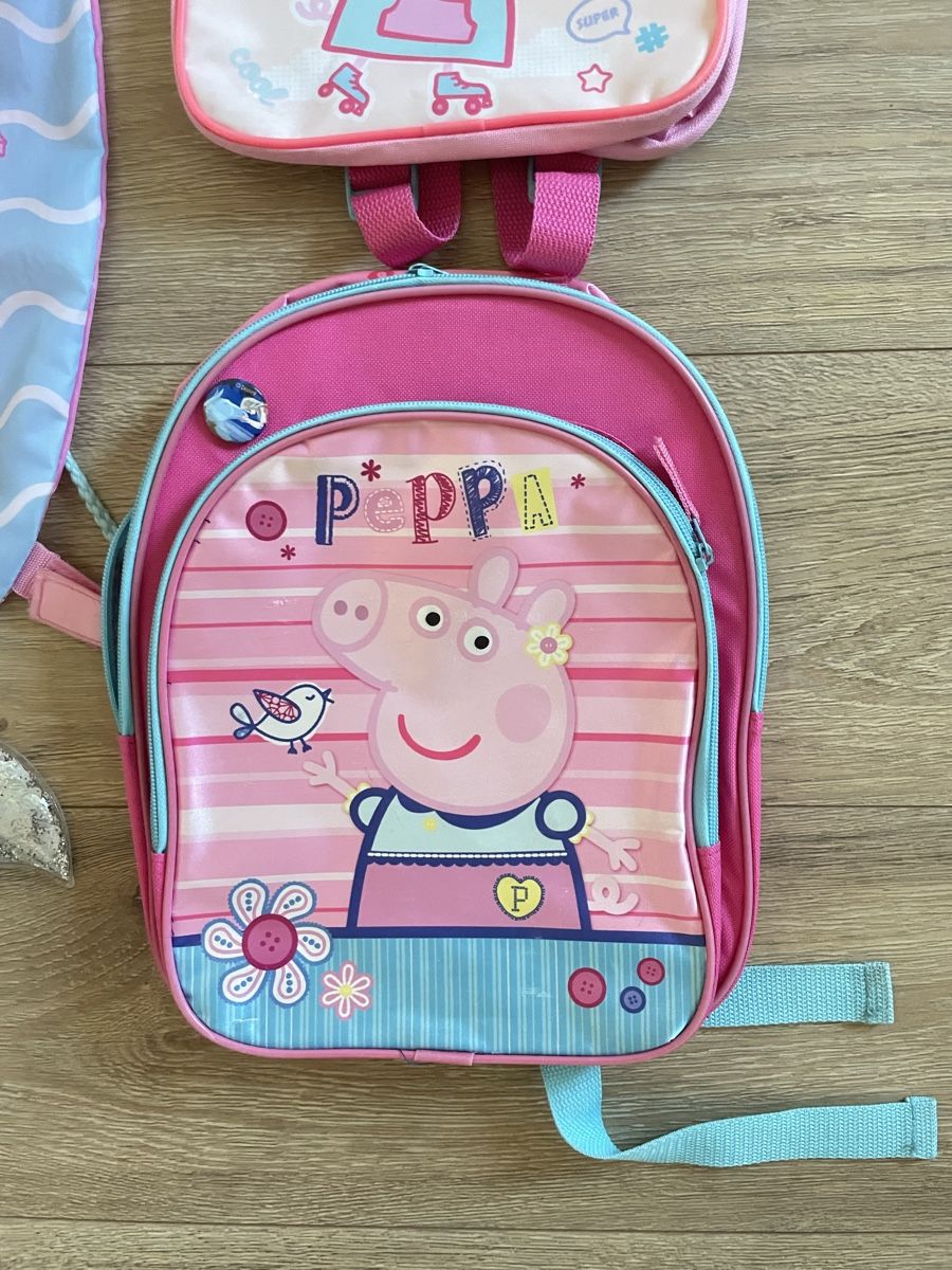 Kindertaschen: Peppa Wutz Rucksäcke / Sporttasche – Gebraucht aus Deitingen von ALE-3891 2