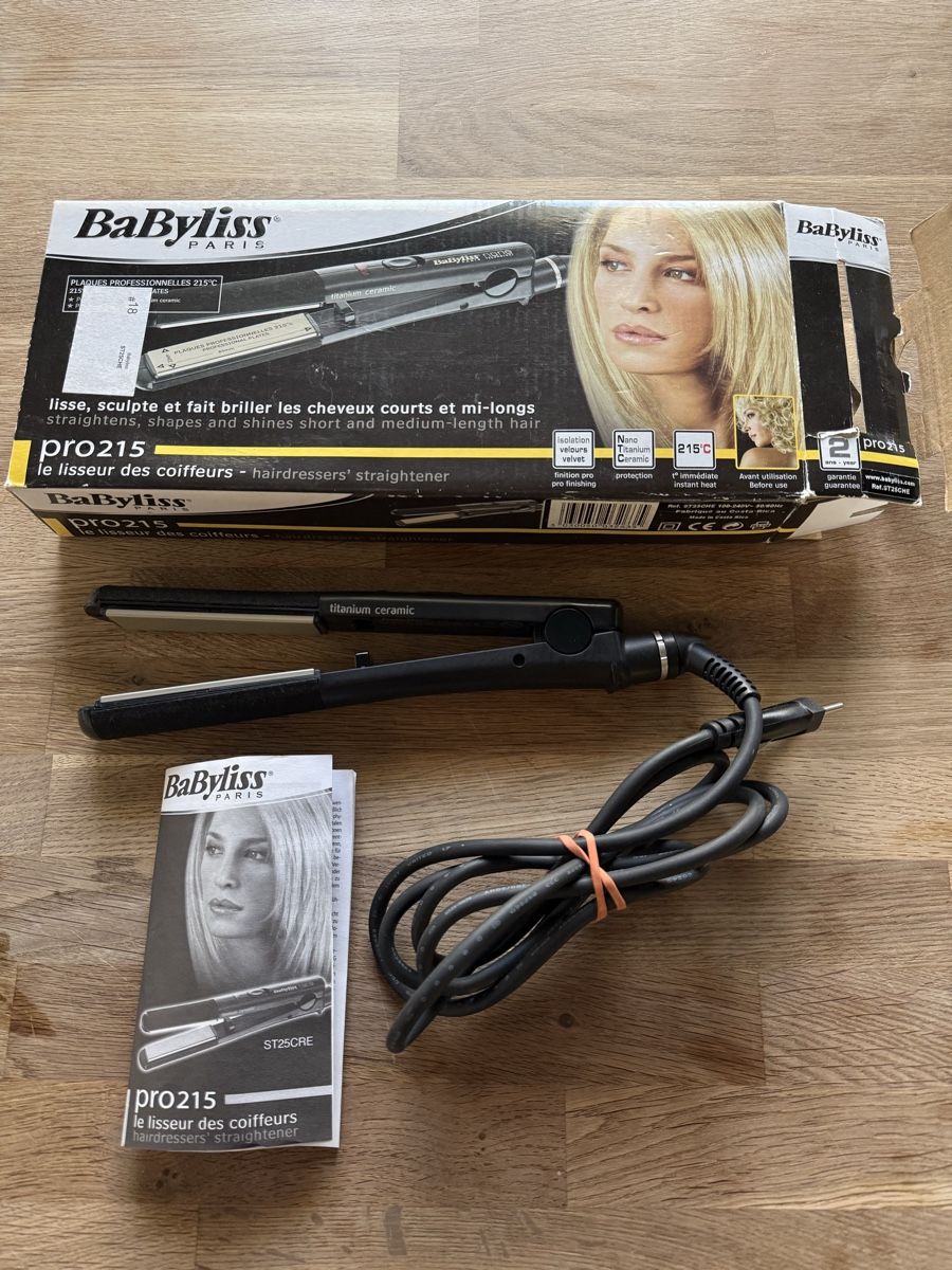 BaByliss Piastre & Arricciacapelli: BaByliss Pro 215 Glätteisen – Usato da Hinteregg venduto da Jazz-C