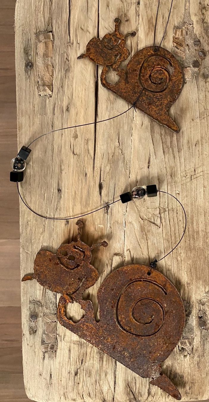Tutte le decorazioni: Rost Metall Girlande Schnecke Deko – Nuovo e nell'imballaggio originale da Lyss venduto da rar_q66b
