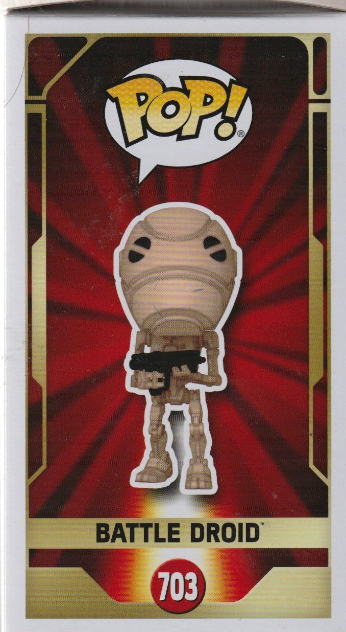 Funko Statuette: FUNKO POP! STAR WARS 703 bubble head BATTLE DROID  new – Nuovo (secondo la descrizione) da Vezia venduto da Aquarius_Age