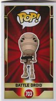 FUNKO POP! STAR WARS 703 bubble head BATTLE DROID  new
