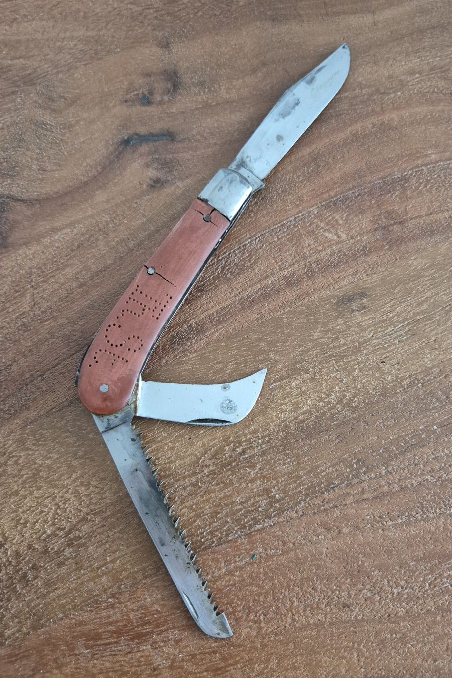 Coltelli tascabile: Taschenmesser mit Altgravur Th. Stamm – Usato da Zürich venduto da Dalema13 4