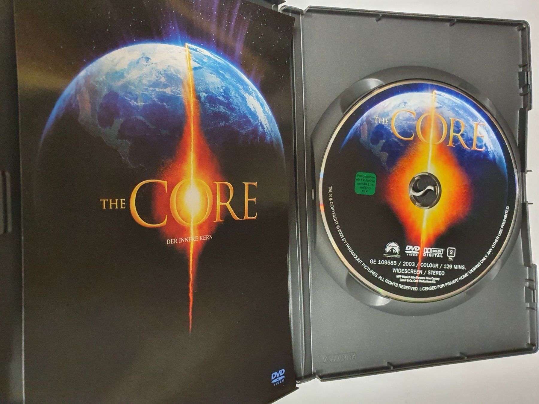 Tutti i DVDs: THE CORE - der innere Kern DVD – Usato da Oberdorf BL venduto da BaldenEagle 1
