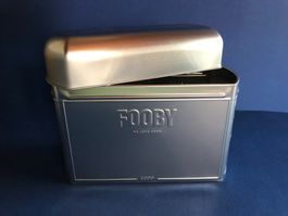 Behälter FOOBY Rezepte-Box Blechdose Aufbewahrungsdose