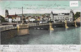 Zürich - Quaibrücke, Utoquai