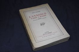 Paul Claudel - L'annonce faite à Marie (1927)
