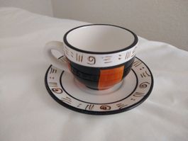 Stylish Coffee Cup & Saucer Set