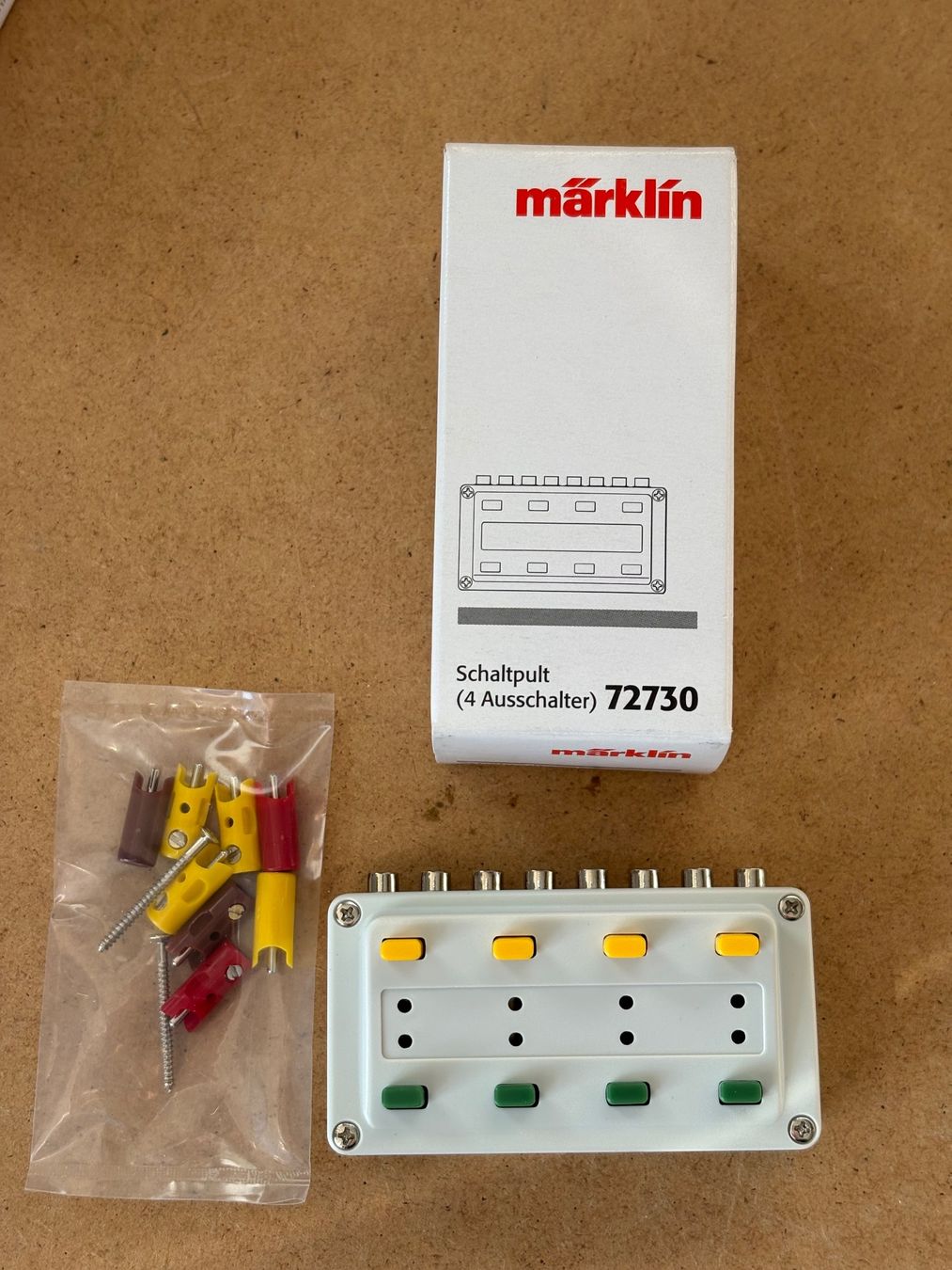 Märklin Modelleisenbahnen: Marklin 72730 Schaltpult – Neu und originalverpackt aus Hauterive NE von eriamch